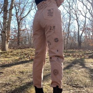 Zara Women Run the World Paperbag jeans